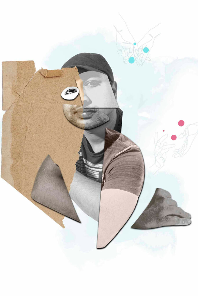 Ausstellung Fotocollage Rahman
