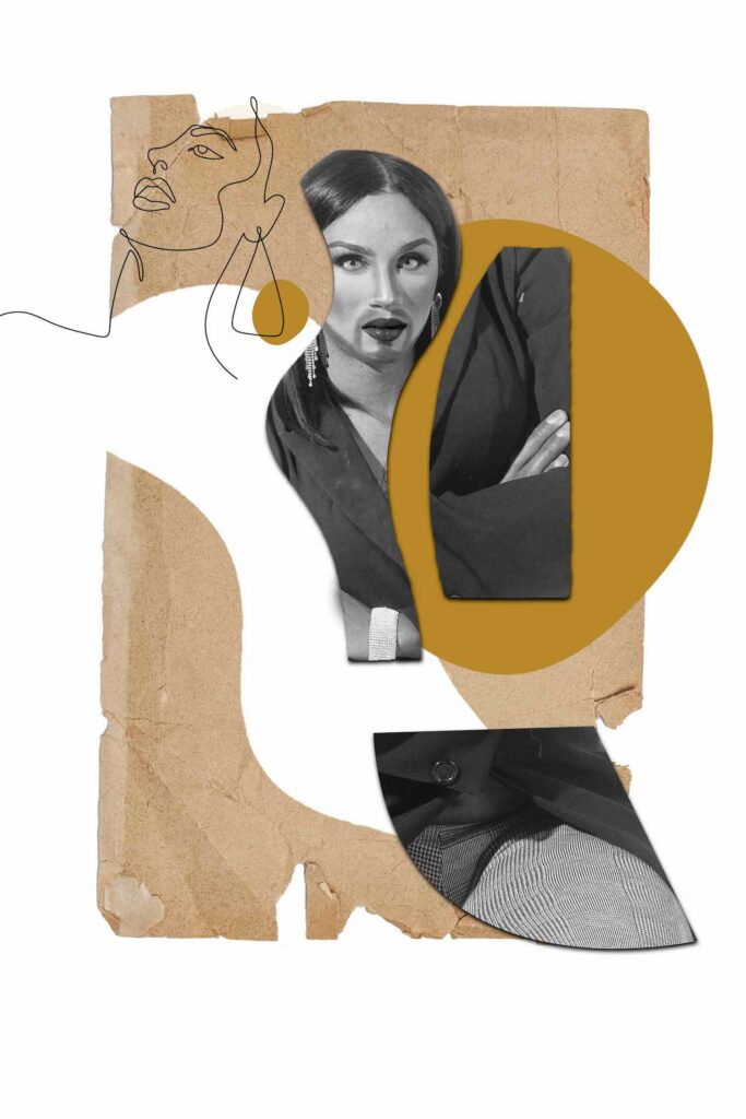 Ausstellung Fotocollage Donatella