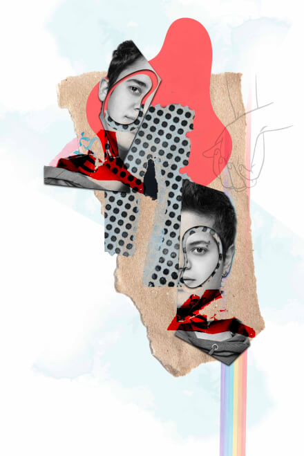 Ausstellung Fotocollage Navid & Shadi Thumbnail